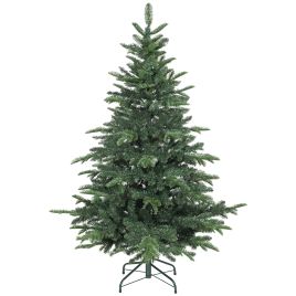 MALVEN 5ft Artificial Christmas Tree Plastic with Realistic Branches - Green