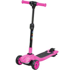 MARSETH Kids Three Wheel Electric Scooter - Pink