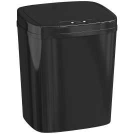 BRENTHOR 15L Touchless Sensor Kitchen Bin - Black