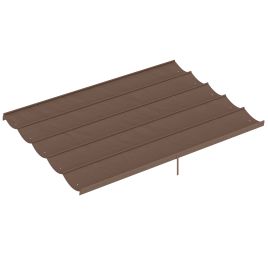 ELVIS Polyester Pergola Replacement Cover - Brown