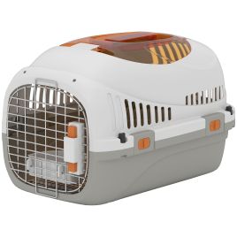 NOIAUX Metal Pet Carrier - Light Grey