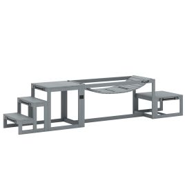 Kenridg Grey Fir Wood Dog Agility Training Equipment Flexible Bridge - 117cm