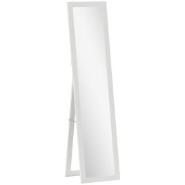 VELENA Glass Full Length Mirror - White