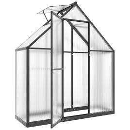 RIVIX Aluminium Polycarbonate Greenhouse - Black