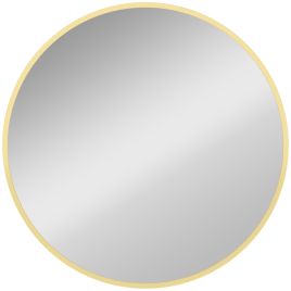 AURIS Aluminium Round Wall Mirror - Grey