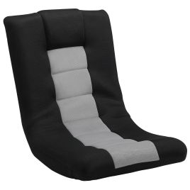 NOVARI Metal Folding Floor Chair - Black
