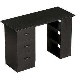 BELDEN Wooden Computer Desk - Black
