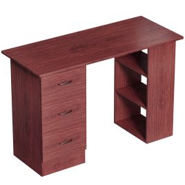 BELDEN Wooden Computer Desk - Walnut