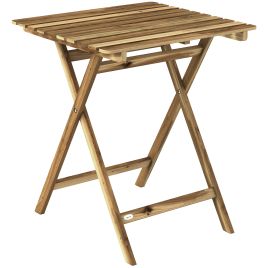 Greora Natural Wood Wood Coffee Table - 62cm