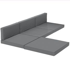 Dorhall Dark Grey PP Cotton Furniture 7 Piece Cushions Set - 60cm