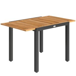 Greero Natural Wood Dining Table - 70cm