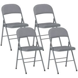 Solero Light Grey Velvet Chair Set of 4 - 45cm