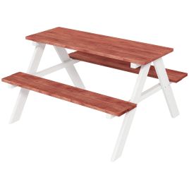 Auriva Brown Fir Wood Kids Picnic Camping Table and Bench Set - 79cm