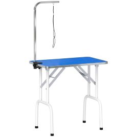 Yormont Blue Stainless Steel Pet Grooming Table - 48.5cm