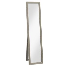 Grey Full Length Mirror - 37cm