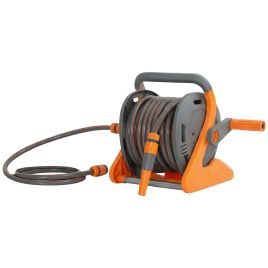 Luxier Orange PVC Hose Reel - 28cm