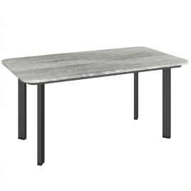 Wexwick Grey Metal Coffee Table - 49cm