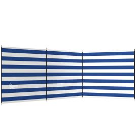 Wexbyrn Dark Blue Steel Camping Wind Wall