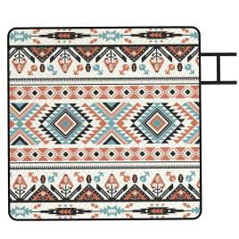 Wexloft Multi-colour Fabric Picnic Blanket - 200cm