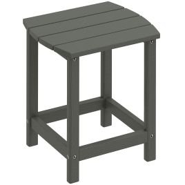 Grey HDPE Coffee Table - 48cm