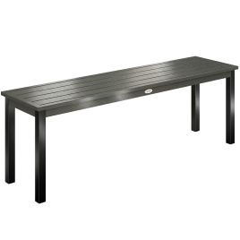 Eldis Grey Steel Bench - 130cm