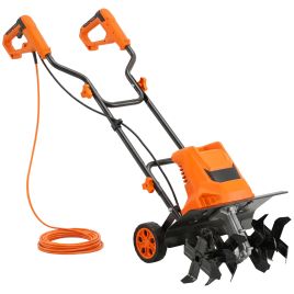 Haliva Orange Steel Tiller Rotavator - 40cm