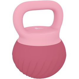 Cammore Pink Plastic Home Gym Soft Kettlebell 8kg - 20cm