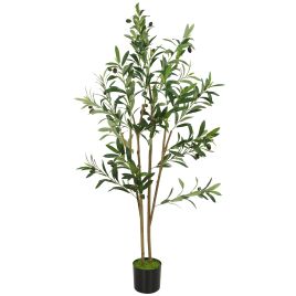 Jarora Green Polyester Artificial Plant - 120cm