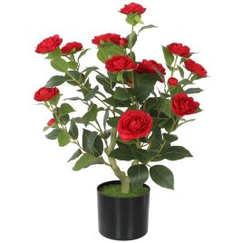 Chemere Red Fabric Artificial Plant - 65cm