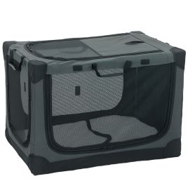 Glyloft Army Green Fabric Pet Cage - 54cm