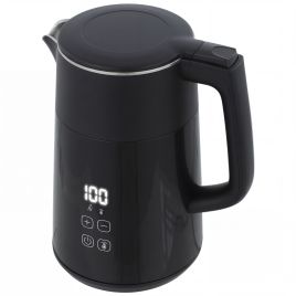 Chewood Black Stainless Steel Electric Kettle - 15.5cm