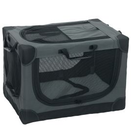 Glyloft Army Green Fabric Pet Cage - 42cm