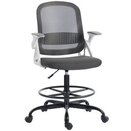 Cammoor Grey Steel Office Chair - 58cm
