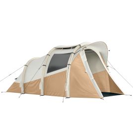 Yorwold Khaki Fabric Camping Tent - 280cm