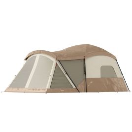 Eldara Brown Fabric Camping Tent - 380cm