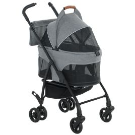 Kenant Grey Metal Pet Stroller - 47cm