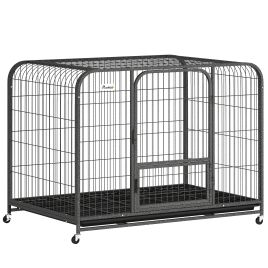 Brolyne Black Steel Pet Cage - 77cm