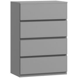 Winmoor Grey Chest of Drawers - Small-sized, 4 Drawers