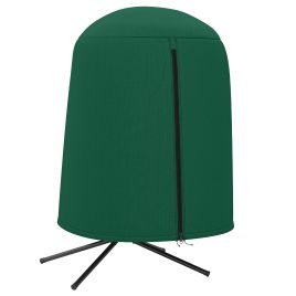 Luxbury Green Fabric Hanging Egg Chair Protective Cover - 128cm