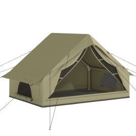 Easloft Army Green Fabric Camping Tent - 210cm