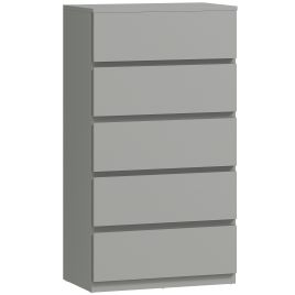 Winmoor Grey Chest of Drawers - Medium-sized, 5 Drawers