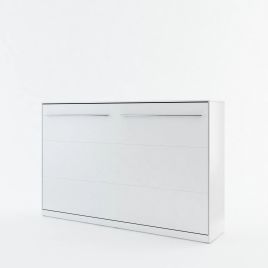 ArtNest Horizontal Wall Bed 120cm - White Matt