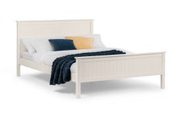 Maine Surf White Bed Frame - Kingsize 5ft