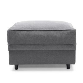Darcie Footstool - Dark Gray