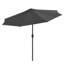 Large Solar Powered LED Patio Umbrella