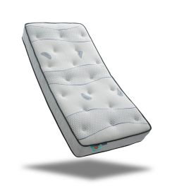 Aero Gravity Cool Blue Memory Coil Mattress - 3ft Single