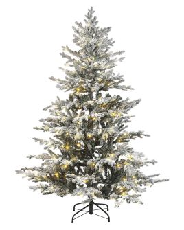 Brilliant Snowflakes Pre Lit Christmas Tree 180 cm - White