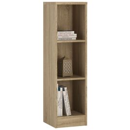 4 You Medium Narrow Bookcase - Sonama Oak
