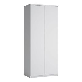 Fribo White Fribo 2 Door wardrobe in White - Alpine White