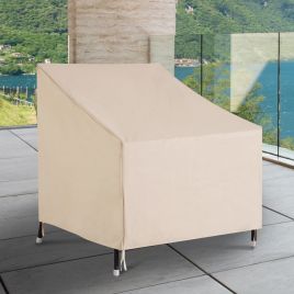 Waterproof Furniture Cover For Single Chair - Beige
